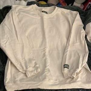 Cream DD sweater